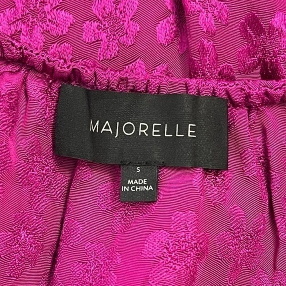 Majorelle Hot Pink Ruffle‎ Romper - Size S - Picture 6 of 6